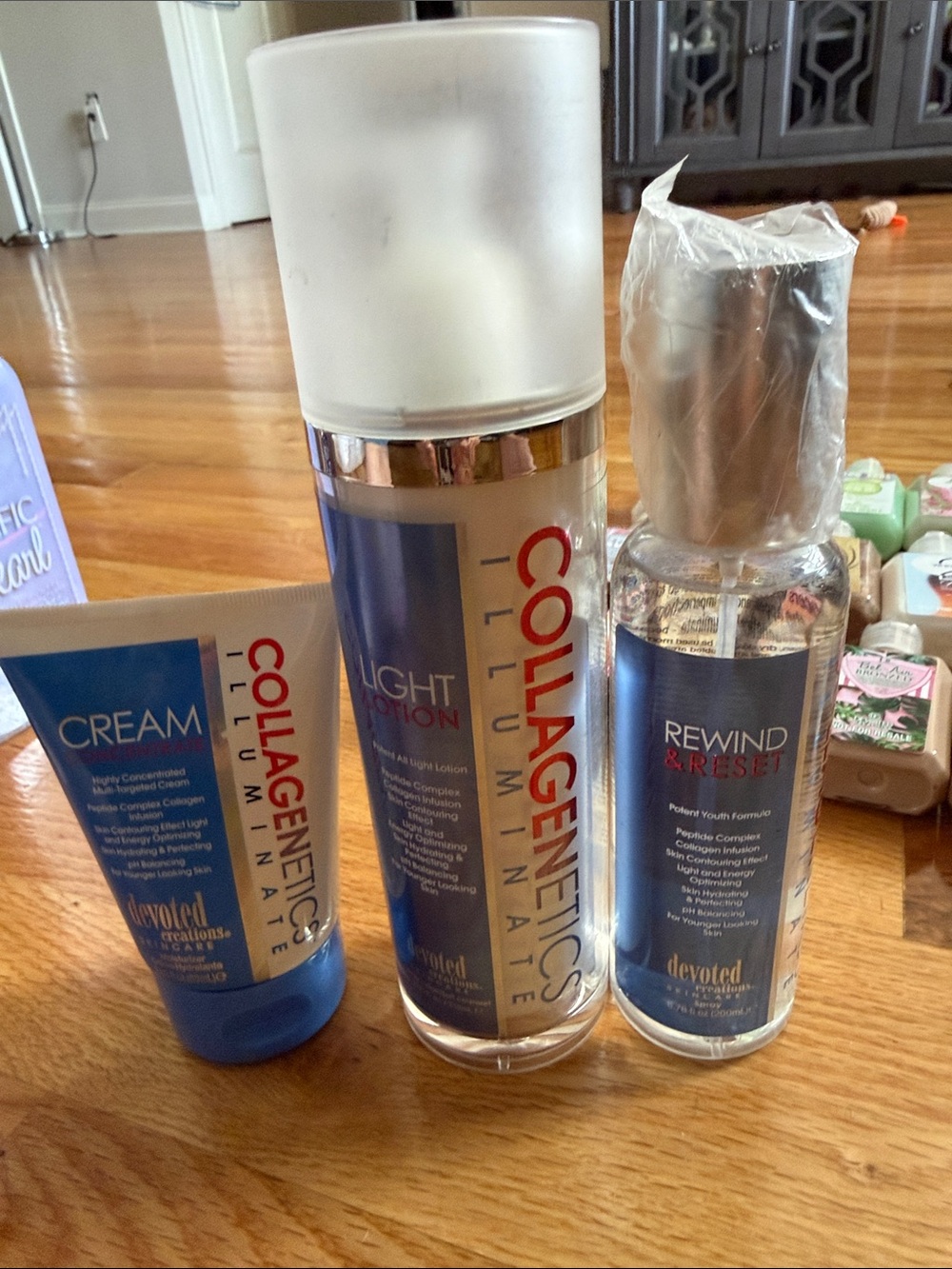 Collagenetics Illuminate Light Products Set